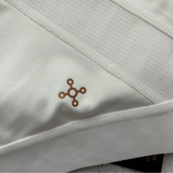 Tommie Copper Shoulder Support Bra Size Large White Back Support Compression - Picture 7 of 10